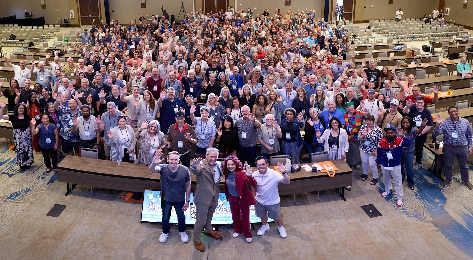 Members of the Proven community gathered at The Proven Conference